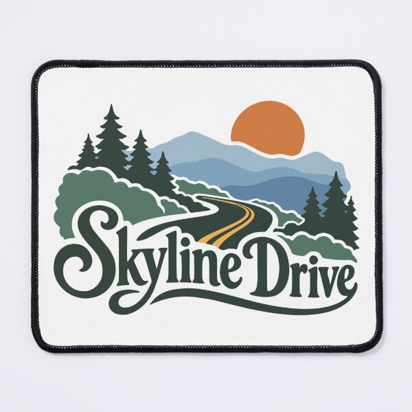 Item preview, Skyline Drive Blue Ridge Mountain Sunset designed and sold by TMDesignStudio.