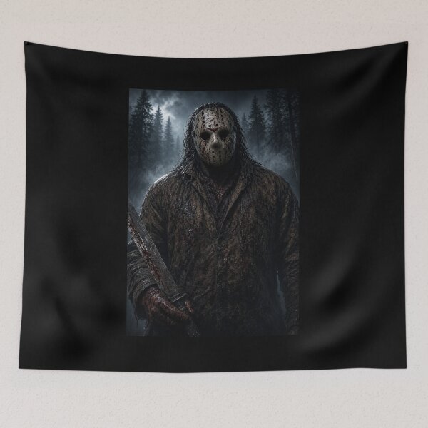 Item preview, Jason Voorhees Friday The 13th designed and sold by FakePeopleSuck.