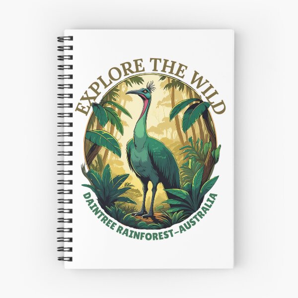 Item preview, Explore The Wild  Daintree Rainforest Cassowary Bird Design designed and sold by GarworkzDesign.