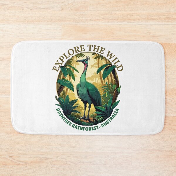 Item preview, Explore The Wild  Daintree Rainforest Cassowary Bird Design designed and sold by GarworkzDesign.