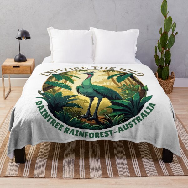 Item preview, Explore The Wild  Daintree Rainforest Cassowary Bird Design designed and sold by GarworkzDesign.