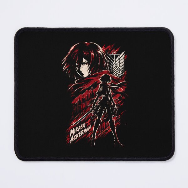Item preview, Attack on Titan  - Mikasa Ackerman designed and sold by LotteGronkjaer.