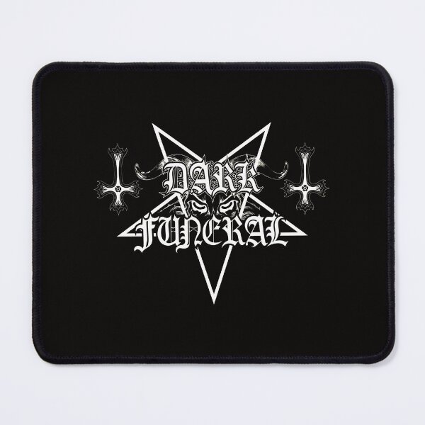 Item preview, Dark Funeral Band Logo Pentagram Inverted Crosses designed and sold by Pocket-Pixel.
