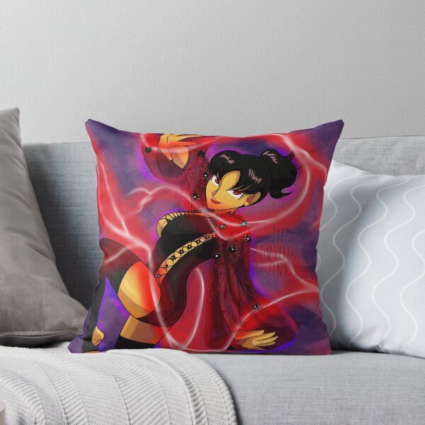 Item preview, Red Magic Woman Casting Energy Spell designed and sold by TilmaRehfeld.