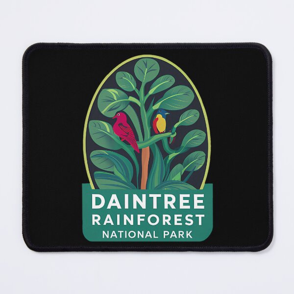 Item preview, Daintree Rainforest National Park Logo Emblem designed and sold by GarworkzDesign.