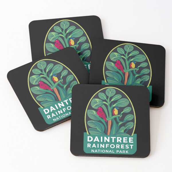 Item preview, Daintree Rainforest National Park Logo Emblem designed and sold by GarworkzDesign.