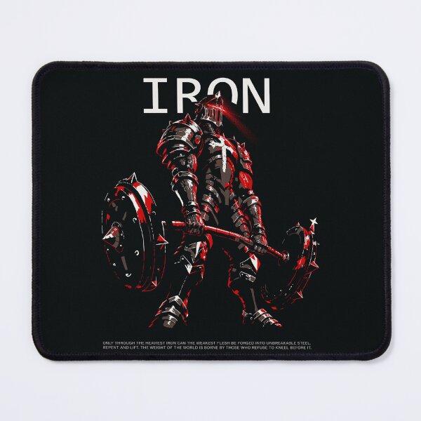 Item preview, Gothic Powerlifting Deadlift - Heavy Iron Dark Fantasy Gym designed and sold by Ilustrera.