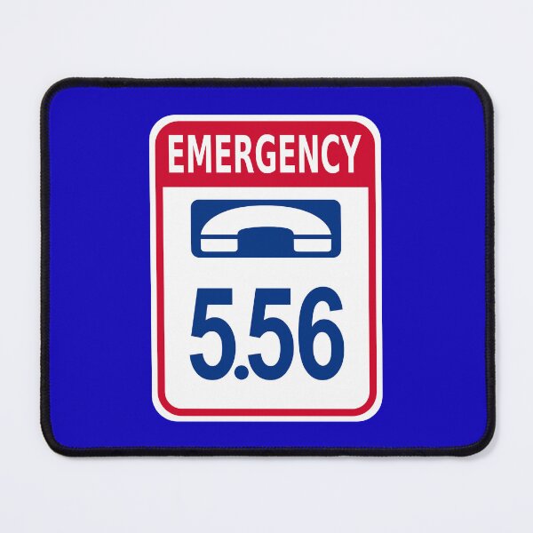 Item preview, Emergency: Call 5.56 designed and sold by Karate Octopus.