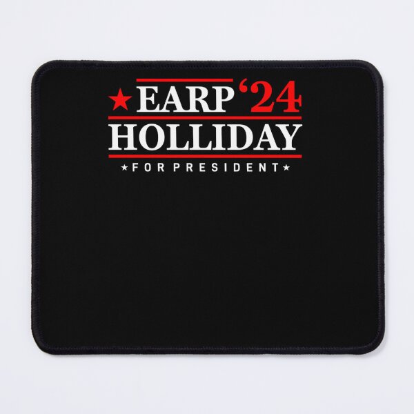 Item preview, Wyatt-Earp--Doc-Holliday-24-For-President-Tombstone-T-Shirt designed and sold by rosolzrblacioo.