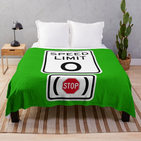 Item preview, Speed Limit 0 MPH (Stop) designed and sold by Karate Octopus.