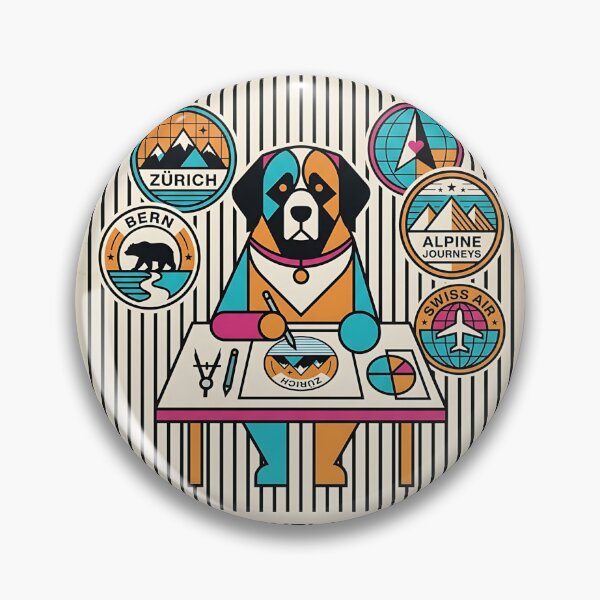 Item preview, Leonberger Travel Label Designer designed and sold by PictoVibe.
