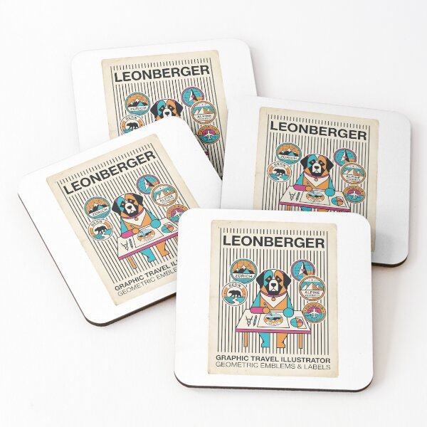 Item preview, Leonberger Travel Label Designer designed and sold by PictoVibe.