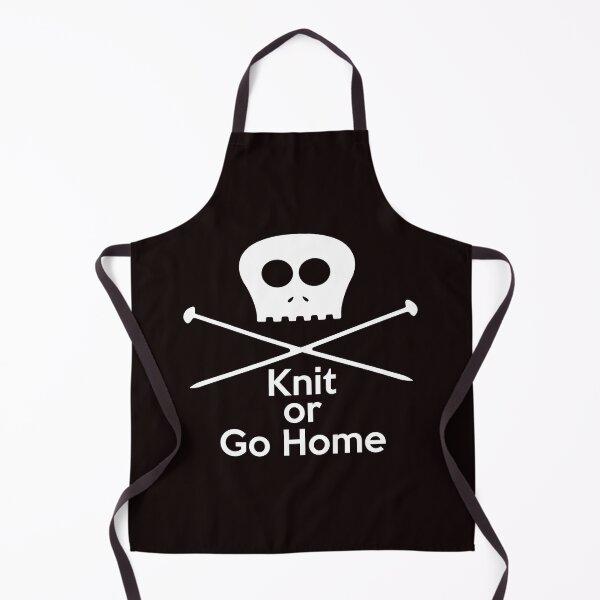 Item preview, Knit or Go Home Skull Needle Craft designed and sold by EL-FASSY.