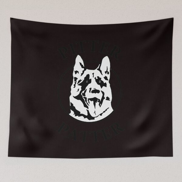 Item preview, Canine Head Stencil Phrase designed and sold by EL-FASSY.