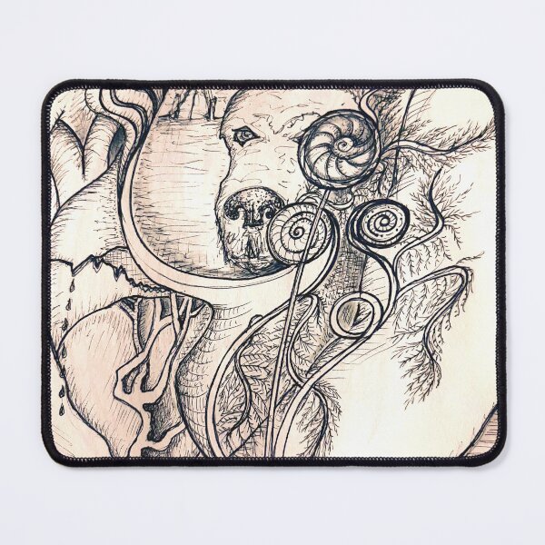 Item preview, Heart Dog Grief Memorial designed and sold by Doodle Mind Journeys.