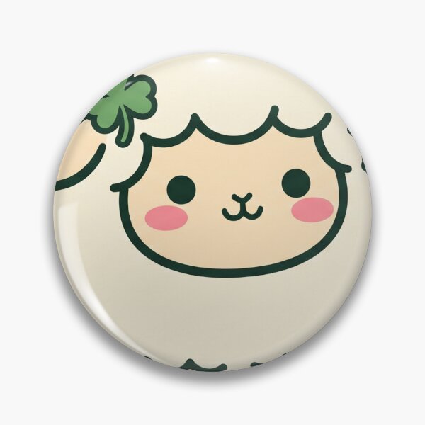 Item preview, Clover Sheep Charm designed and sold by MoodHoardCo.