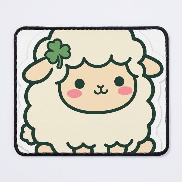 Item preview, Clover Sheep Charm designed and sold by MoodHoardCo.