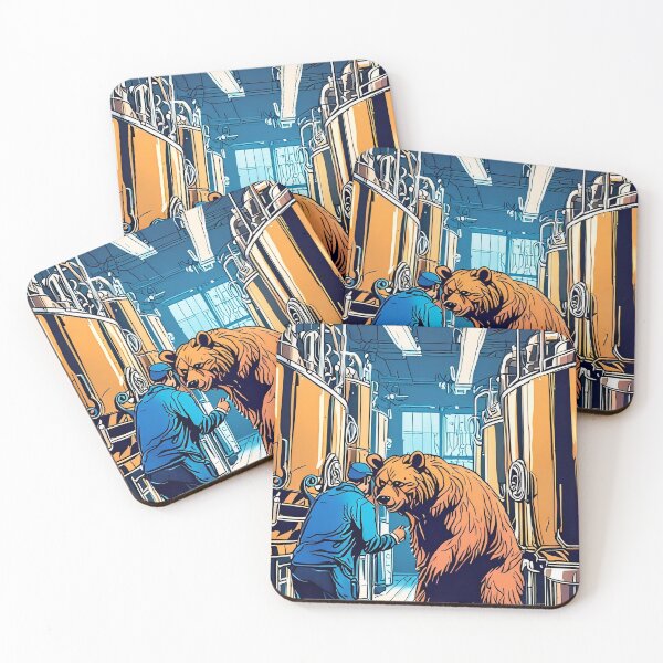 Item preview, Brewer vs Bear designed and sold by PicassosParadox.