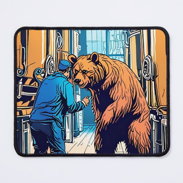 Item preview, Brewer vs Bear designed and sold by PicassosParadox.