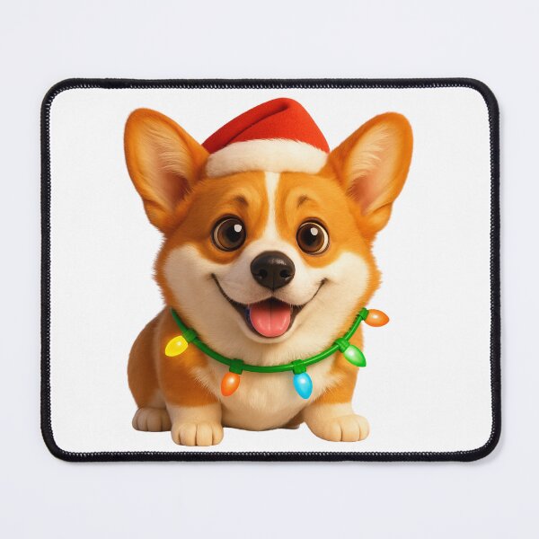 Item preview, Pembroke Welsh Corgi Dog Christmas Sparkle designed and sold by Sillytoe.