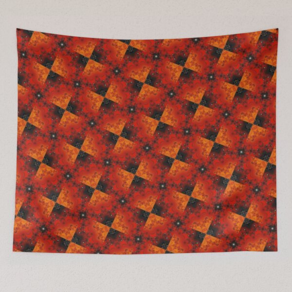 Item preview, Firescape Pattern designed and sold by Shy Fractal Designs.