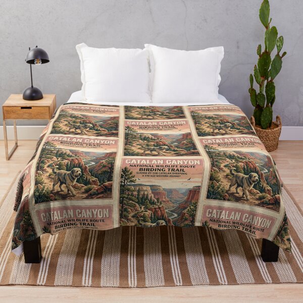 Item preview, Catalan Sheepdog Canyon Birder designed and sold by PictoVibe.
