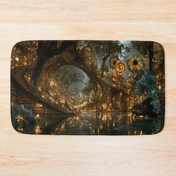 Item preview, Impossible Library Surreal Dark Academia Fantasy designed and sold by GSizzle1.