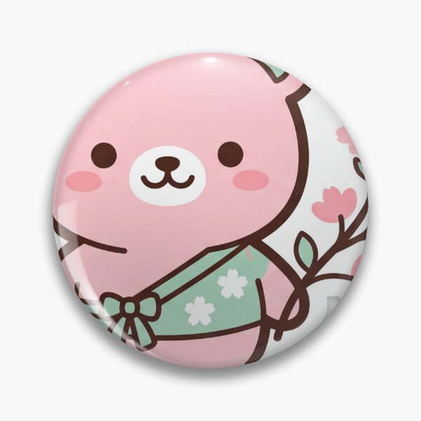 Item preview, Hanbok Bear Blossom designed and sold by MoodHoardCo.