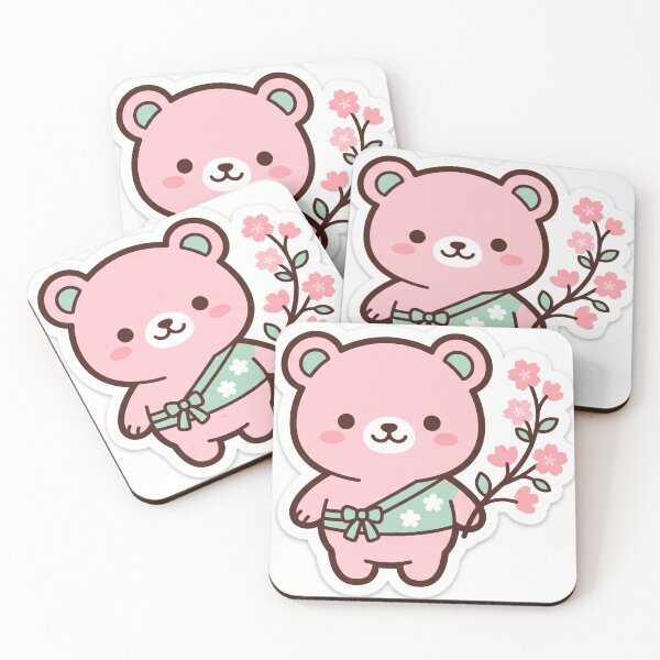 Item preview, Hanbok Bear Blossom designed and sold by MoodHoardCo.
