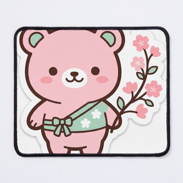 Item preview, Hanbok Bear Blossom designed and sold by MoodHoardCo.