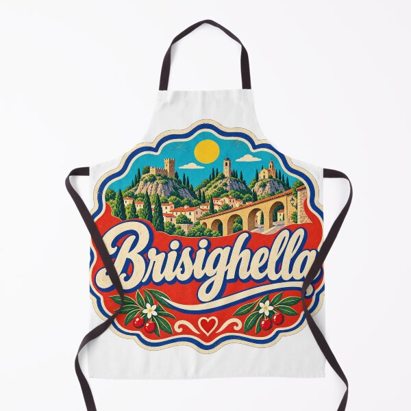 Item preview, Brisighella Italy Travel Souvenir Painted Italian Sign designed and sold by VisualArtsOasis.