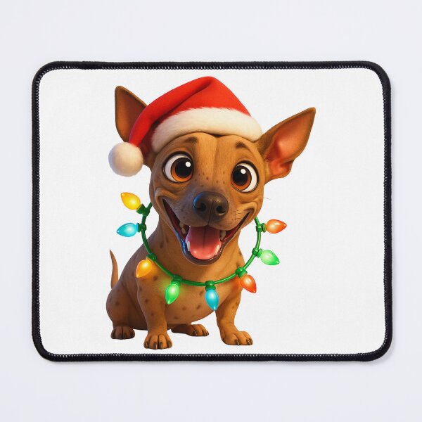 Item preview, Peruvian Inca Orchid Dog Christmas Cheer designed and sold by Sillytoe.