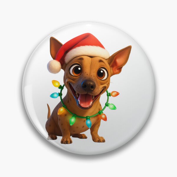 Aperçu de l'œuvre Chien Orchidée Inca Péruvienne Joie de Noël créée et vendue par Sillytoe.