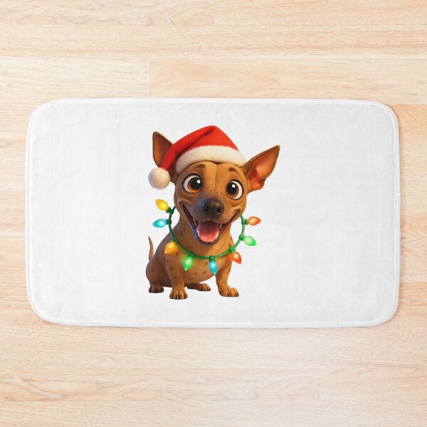 Item preview, Peruvian Inca Orchid Dog Christmas Cheer designed and sold by Sillytoe.