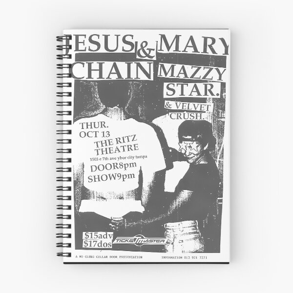 Item preview, Jesus and Mary chain and Mazzy Star band designed and sold by ImpressionLab.