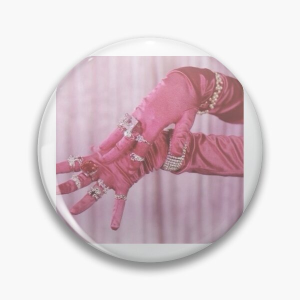 Item preview,  Marilyn monroe pink gloves with diamond rings designed and sold by Hi-Princess.