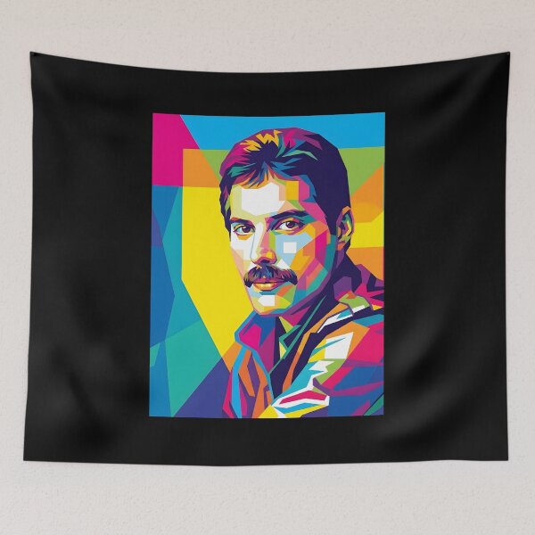 Item preview, Freddie mercury pop art designed and sold by Zamziri.