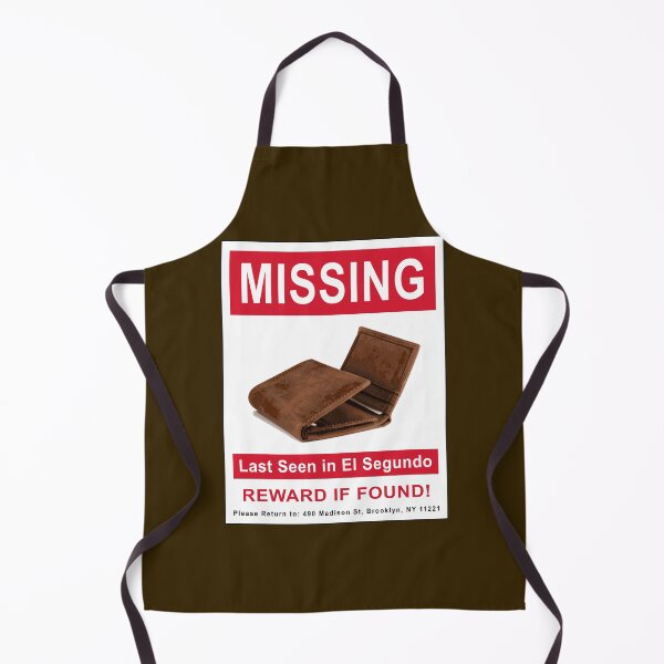 Item preview, Missing Wallet Last Seen in El Segundo designed and sold by Karate Octopus.