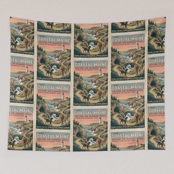 Item preview, Gordon Setter Coastal Geologist designed and sold by PictoVibe.