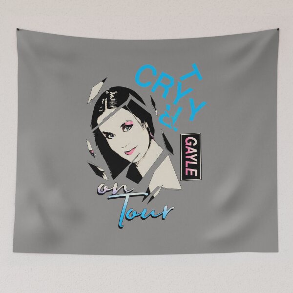 Item preview, Crystal on Tour Retro Pop Portrait Shirt-30 designed and sold by DominiqueBod.