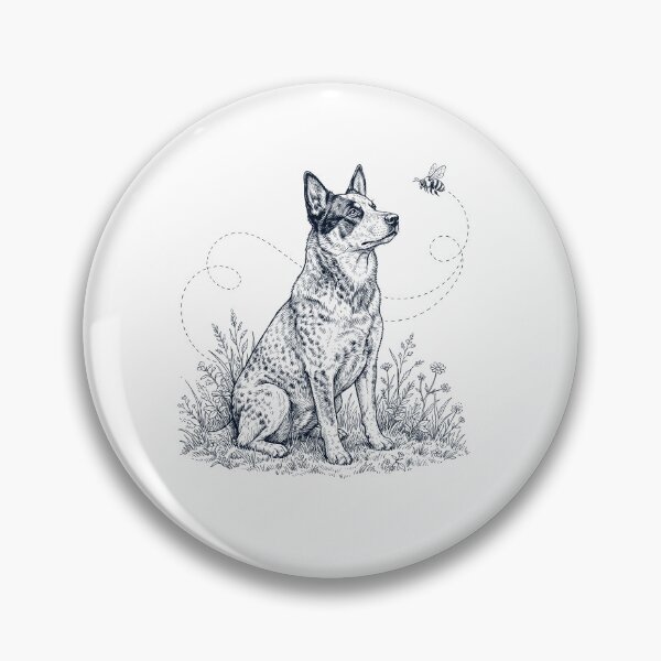 Item preview, Australian Cattle Dog Bumble Bee Honeybee Dog Lover designed and sold by dian-rody-crest.