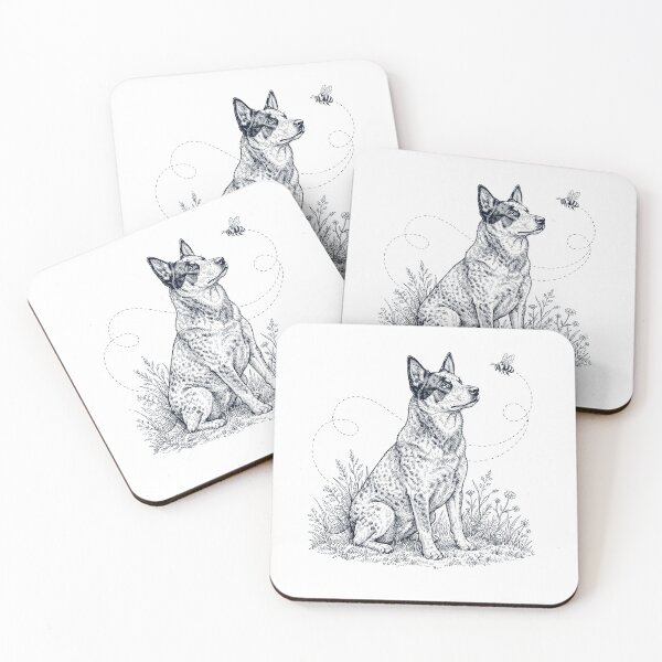 Item preview, Australian Cattle Dog Bumble Bee Honeybee Dog Lover designed and sold by dian-rody-crest.