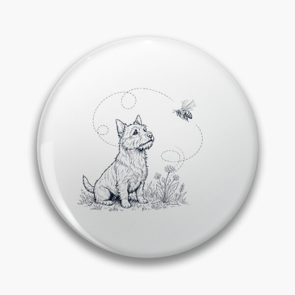 Item preview, Australian Terrier Bumble Bee Honeybee Dog Lover designed and sold by dian-rody-crest.