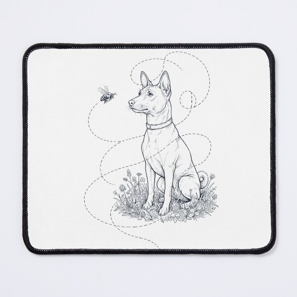 Item preview, Basenji Bumble Bee Honeybee Dog Lover designed and sold by dian-rody-crest.