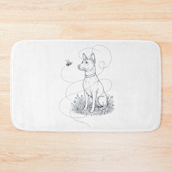 Item preview, Amante de los perros Basenji Bumble Bee Honeybee designed and sold by dian-rody-crest.