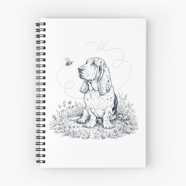 Item preview, Basset Hound Bumble Bee Honeybee Dog Lover designed and sold by dian-rody-crest.