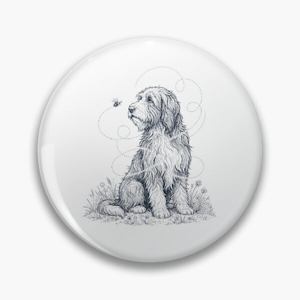 Item preview, Bearded Collie Bumble Bee Honeybee Dog Lover designed and sold by dian-rody-crest.