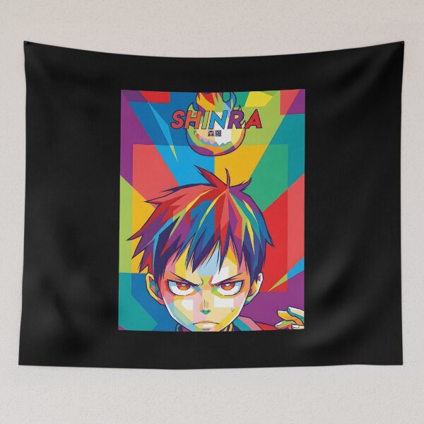 Item preview, Shinra kusakabe pop art designed and sold by Zamziri.