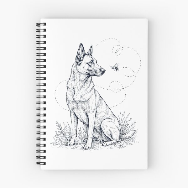 Item preview, Belgian Shepherd Bumble Bee Honeybee Dog Lover designed and sold by dian-rody-crest.
