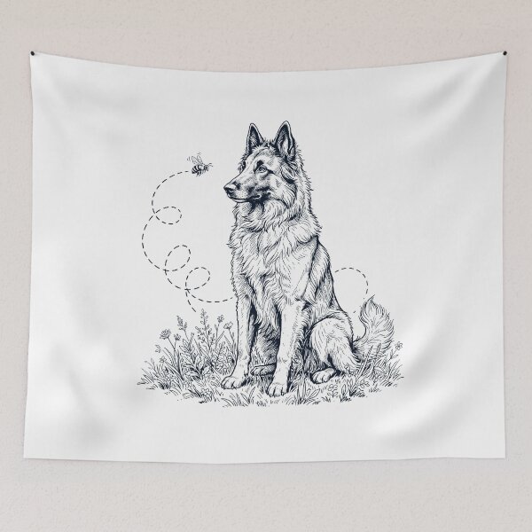 Item preview, Belgian Tervuren Bumble Bee Honeybee Dog Lover designed and sold by dian-rody-crest.